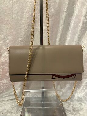 Cartier Must de Cartier Continental Flap Wallet in Two-tone Beige/Bordeaux COA